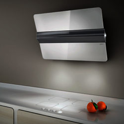 Elica Barre Cooker Hood White Glass